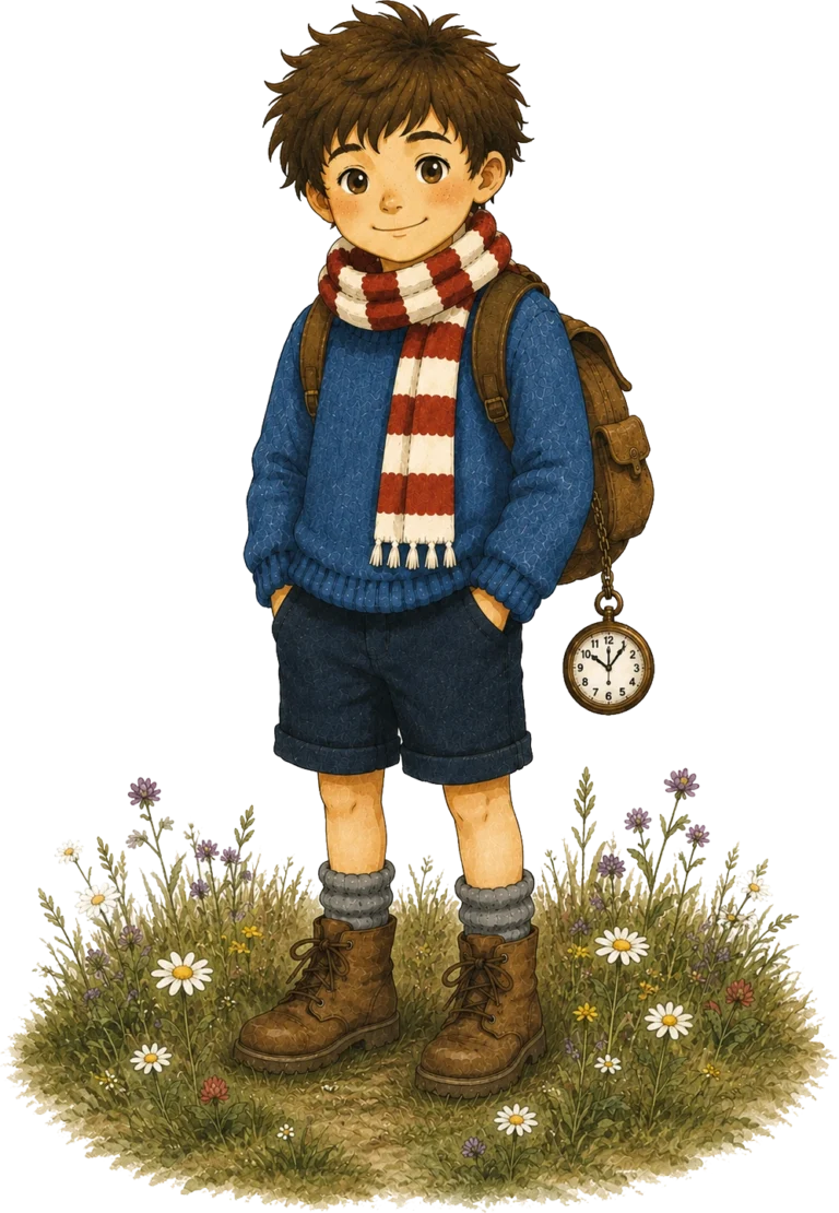 Alfie on Grass