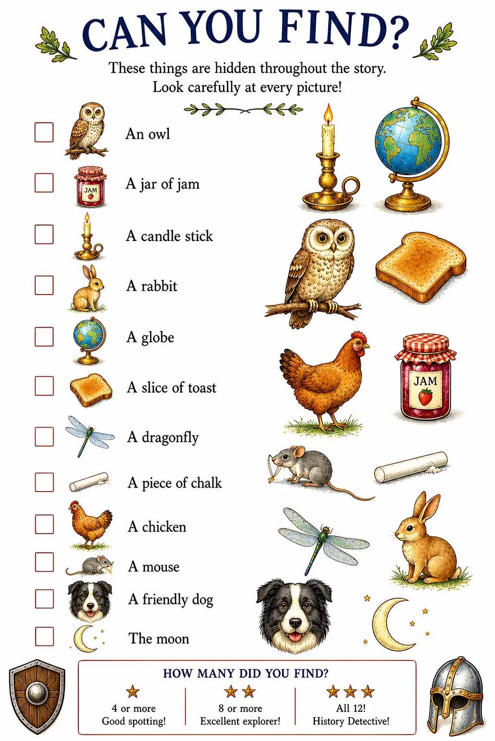 Can You Find infographic