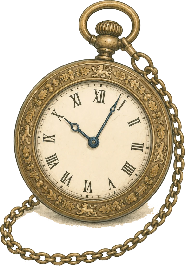 Brass timepiece